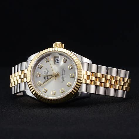 rolex watch ladies spikey diamond|used rolex lady datejust for sale.